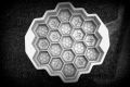 Backform Bienenwabe innen